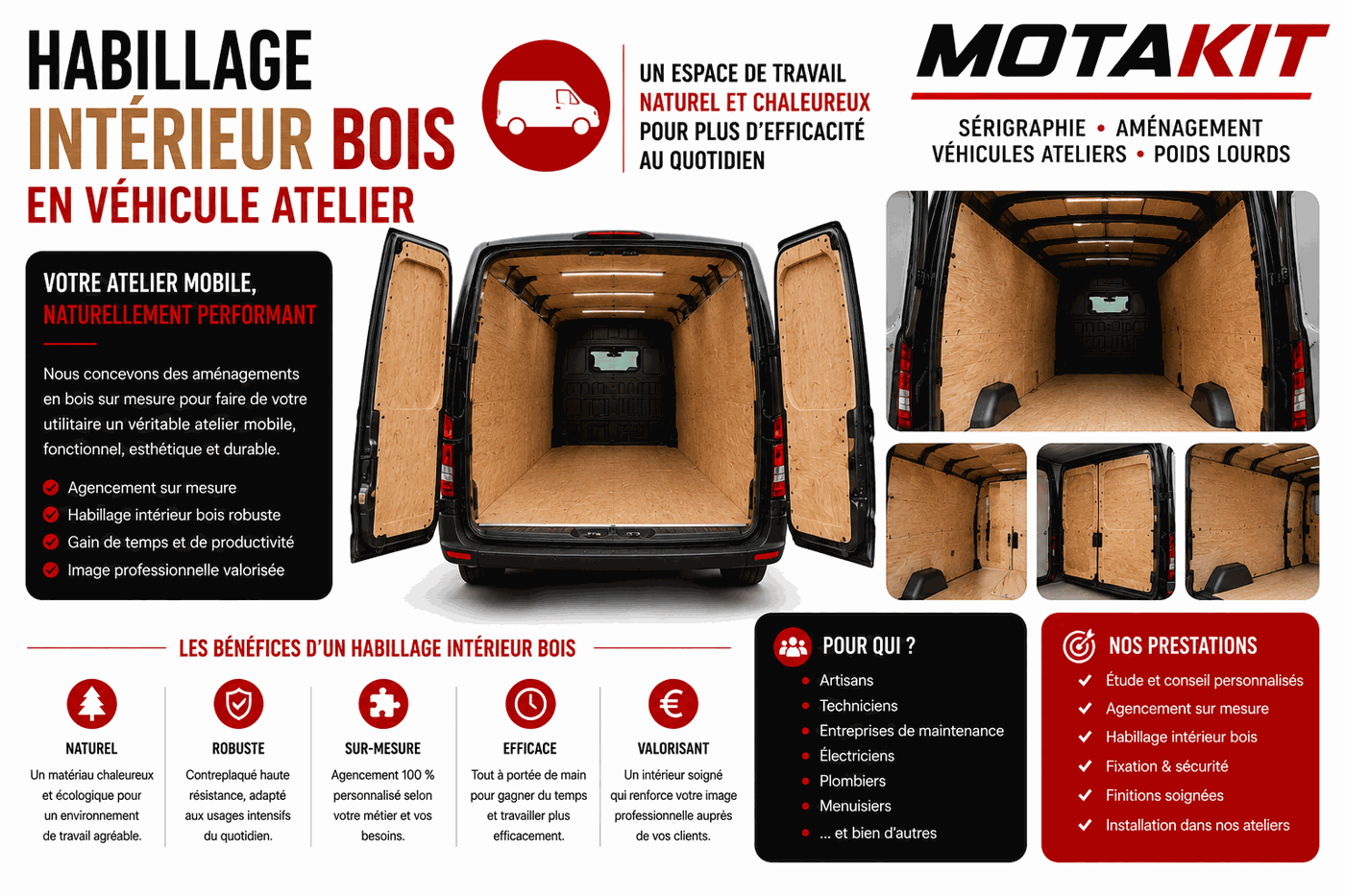 Habillage & arrimage — MotaKit