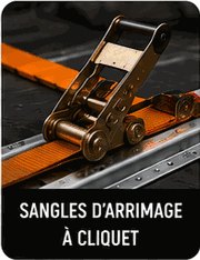Sangles d'arrimage à cliquet haute résistance