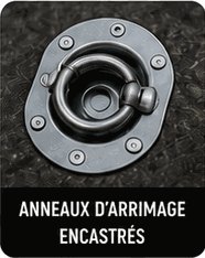 Anneaux d'arrimage encastrés