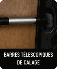 Barres télescopiques de calage